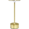 LED punjiva stolna lampa s dodirnim upravljanjem TAVOLO LED/2,5W/5V 2400 mAh 3000-6000K zlatna