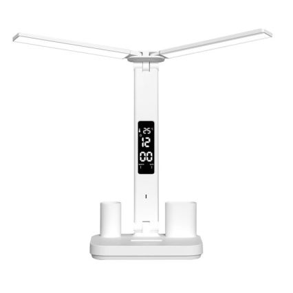 LED stolna svjetiljka s prigušivanjem, punjiva, NOBLITE P LED/5W/5V 3000/4000/6000K 2200 mAh bijela