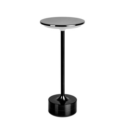 LED punjiva stolna lampa NEW YORK s regulacijom svjetline LED/1,8W/5V 2700K/4000K/6500K 1200 mAh crna