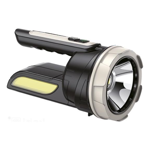 LED punjiva svjetiljka 2xLED/3W/5V 210 lm 1200 mAh crna