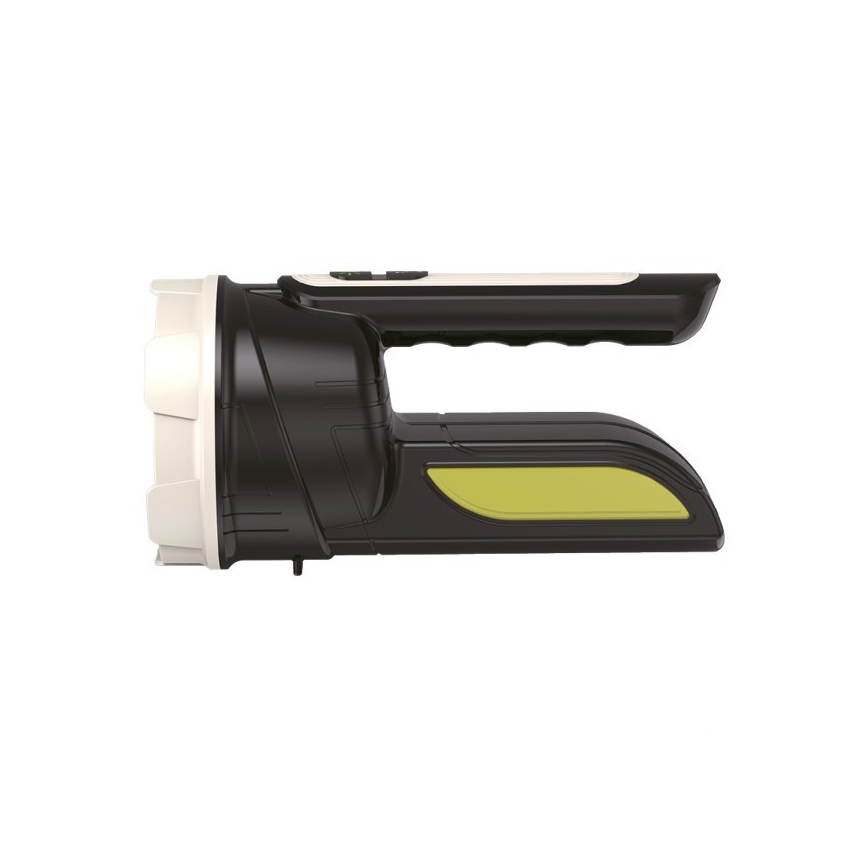 LED punjiva svjetiljka 2xLED/3W/5V 210 lm 1200 mAh crna