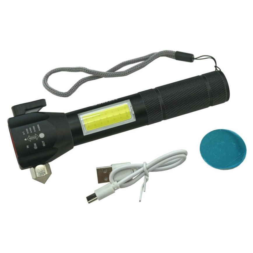 LED punjiva svjetiljka LED/3W/5V 200 lm 1200 mAh