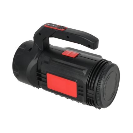 LED punjiva svjetiljka LED/5V, 500 lm, 1200 mAh, crna