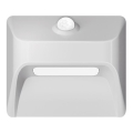 LED punjiva svjetiljka za stepenice sa senzorom pokreta i sumraka STEP LIGHT LED/0,3W/3,7V 2200 mAh IP53 bijela