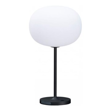 LED punjiva vanjska stolna lampa VENEZIA s prigušivanjem LED/2W/5V 2700K IP54 4000 mAh crna