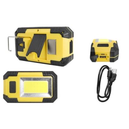 LED Punjivi reflektor LED/10W/4000 mAh 6000K IP44