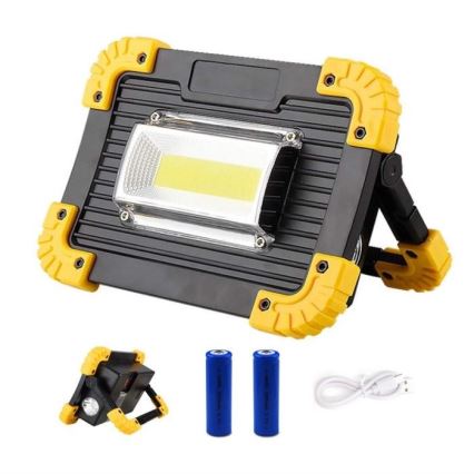 LED Punjivi reflektor LED/10W/4000 mAh