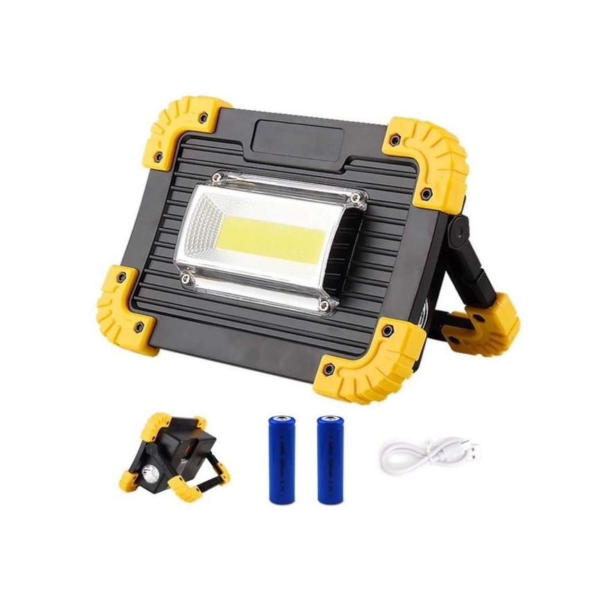 LED Punjivi reflektor LED/10W/4000 mAh