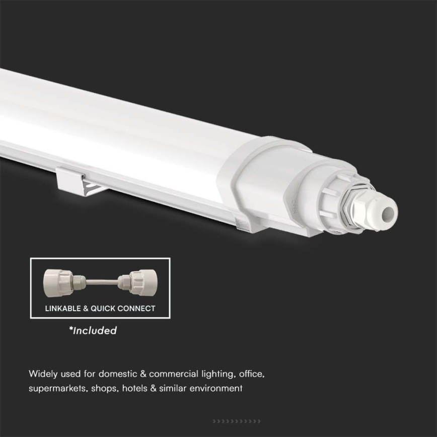 LED Radna linearna svjetiljka LED/36W/230V 4000K IP65 120 cm