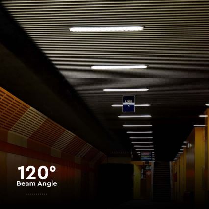 LED Radna linearna svjetiljka LED/36W/230V 4000K IP65 120 cm