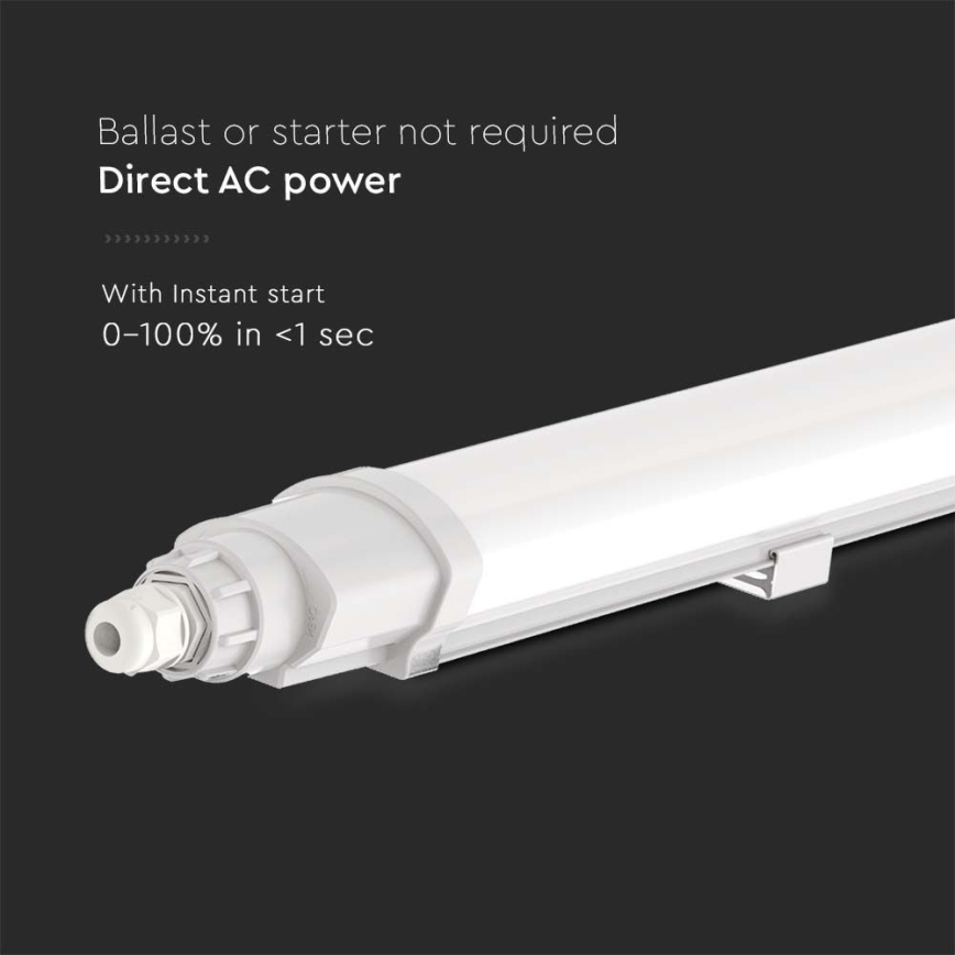 LED Radna linearna svjetiljka LED/36W/230V 4000K IP65 120 cm