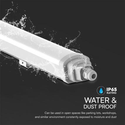 LED Radna linearna svjetiljka SAMSUNG CHIP LED/18W/230V 4000K IP65 60 cm