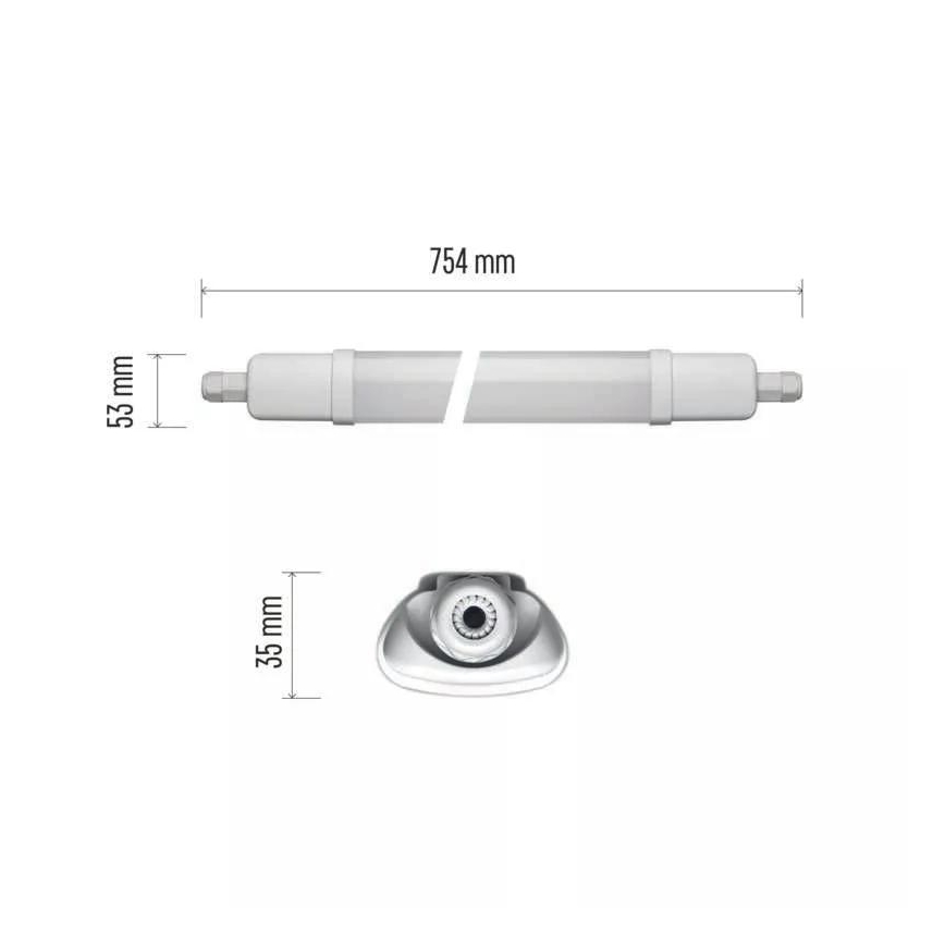 LED Radna svjetiljka LED/18W/230V IP65 4000K
