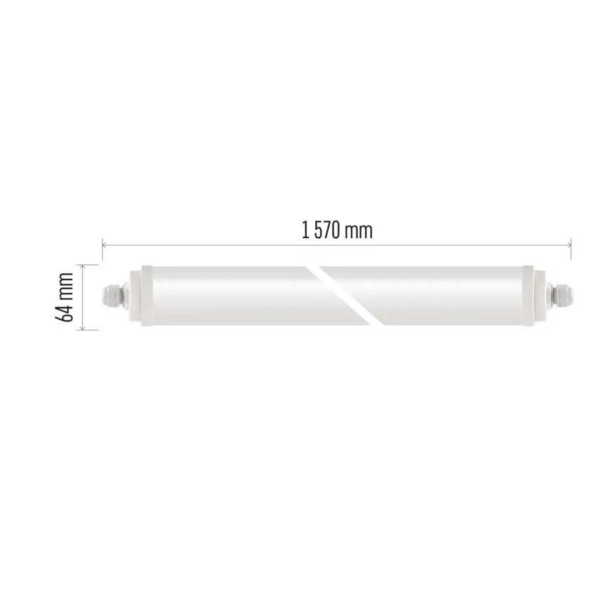 LED Radna svjetiljka LED/51W/230V IP65 4000K 157 cm