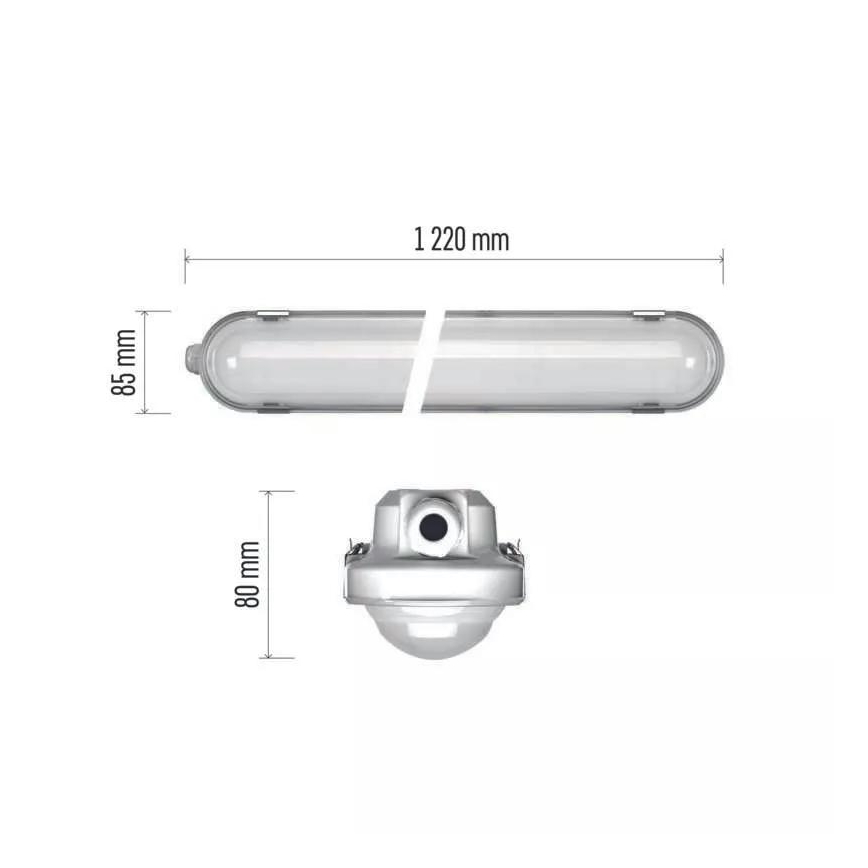 LED Radna svjetiljka s modulom za slučaj nužde EMERGENCY LED/40W/230V 4000K 122 cm IP66