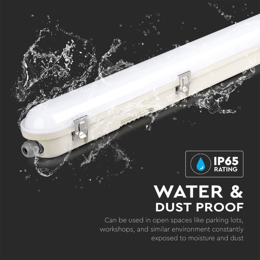 LED Radna svjetlosna cijev s modulom za slučaj nužde EMERGENCY LED/36W/230V 6500K 120cm IP65