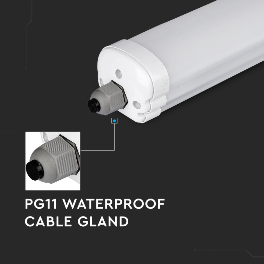 LED Radna svjetlosna cijev G-SERIES LED/18W/230V 4000K IP65 60 cm