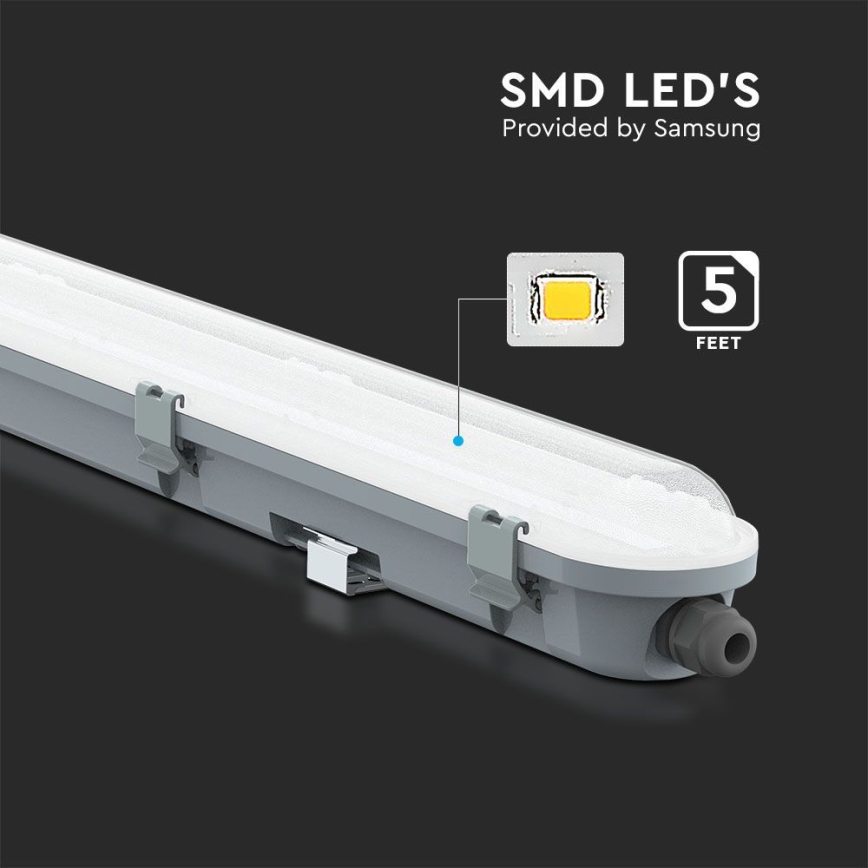 LED Radna svjetlosna cijev M-SERIES LED/48W/230V 4000K 150cm IP65