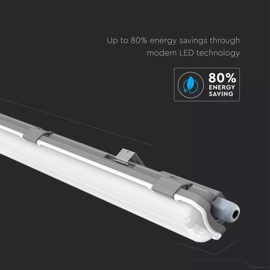 LED Radna svjetlosna cijev T8 1xG13/18W/230V 4000K 120cm IP65