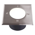 LED Rasvjeta za kućni prilaz MIVO LED/3W/230V 12x12 cm IP67 mat krom