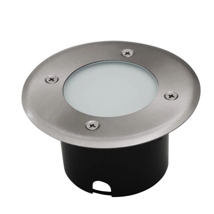 LED Rasvjeta za kućni prilaz MIVO LED/3W/230V pr. 12 cm IP67 mat krom