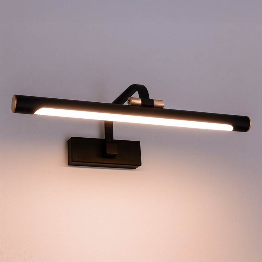 LED rasvjeta za kupaonsko ogledalo VINCI LED/12W/230V 40 cm IP44 crna