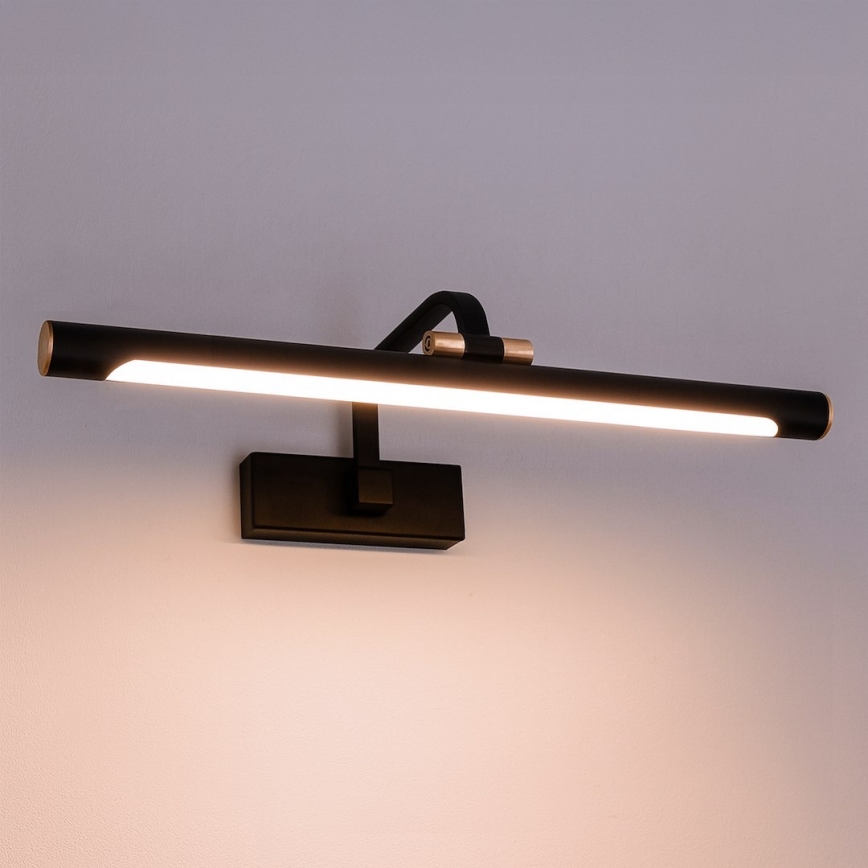 LED rasvjeta za kupaonsko ogledalo VINCI LED/15W/230V 60 cm IP44 crna