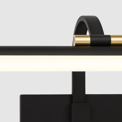 LED rasvjeta za kupaonsko ogledalo VINCI LED/15W/230V 60 cm IP44 crna