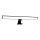 LED Rasvjeta za ogledalo u kupaonici ELBA LED/12W/230V 4000K 60 cm IP44 crna