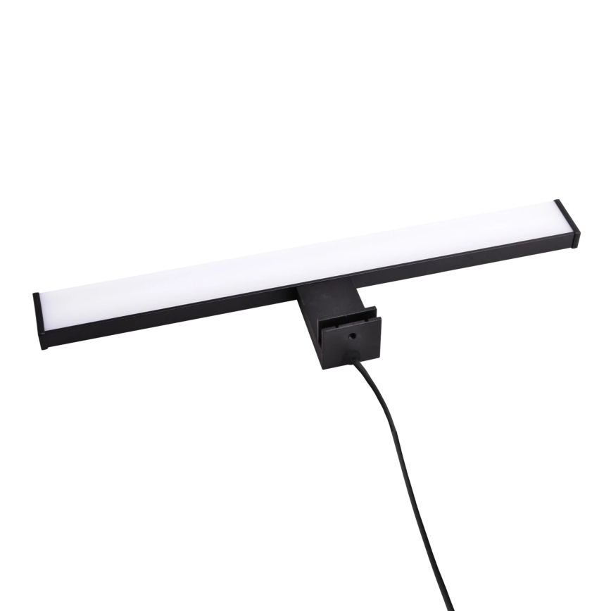 LED Rasvjeta za ogledalo u kupaonici ELBA LED/8W/230V 4000K 40 cm IP44 crna