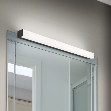 LED Rasvjeta za ogledalo u kupaonici HORIZON LED/12W/230V 3000/4000K 60 cm IP44 crna
