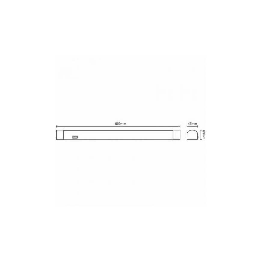 LED Rasvjeta za ogledalo u kupaonici LED/15W/230V 4000K IP44