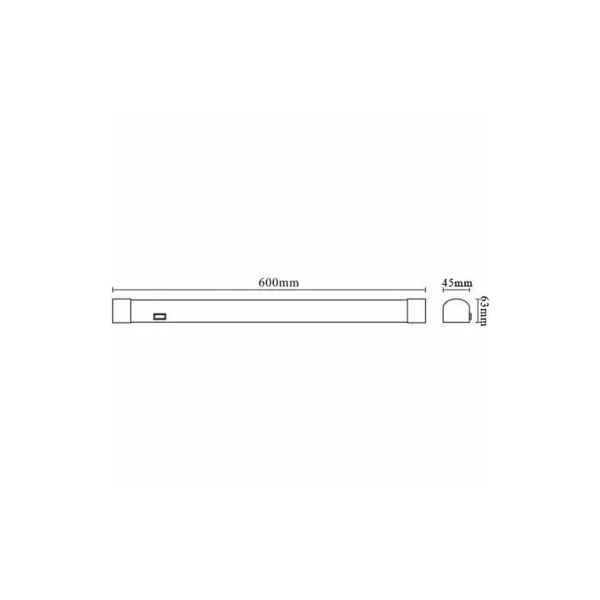 LED Rasvjeta za ogledalo u kupaonici LED/15W/230V 4000K IP44