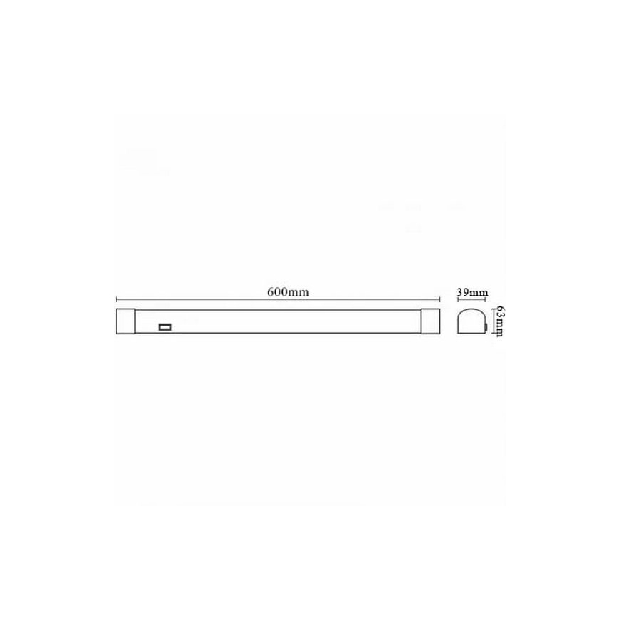 LED Rasvjeta za ogledalo u kupaonici LED/15W/230V 4000K IP44