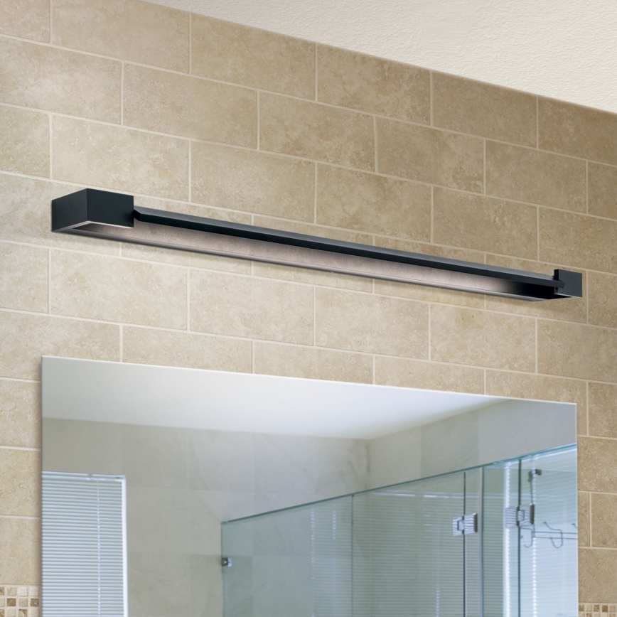 LED Rasvjeta za ogledalo u kupaonici MARILYN LED/24W/230V 90 cm IP44 crna