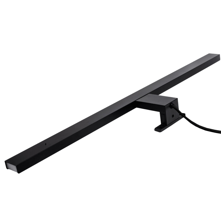 LED Rasvjeta za ogledalo u kupaonici SAMOS LED/12W/230V 4000K 60 cm IP44 crna