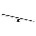 LED Rasvjeta za ogledalo u kupaonici SAMOS LED/15W/230V 4000K 90 cm IP44 crna