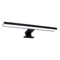 LED Rasvjeta za ogledalo u kupaonici SAMOS LED/8W/230V 4000K 40 cm IP44 crna