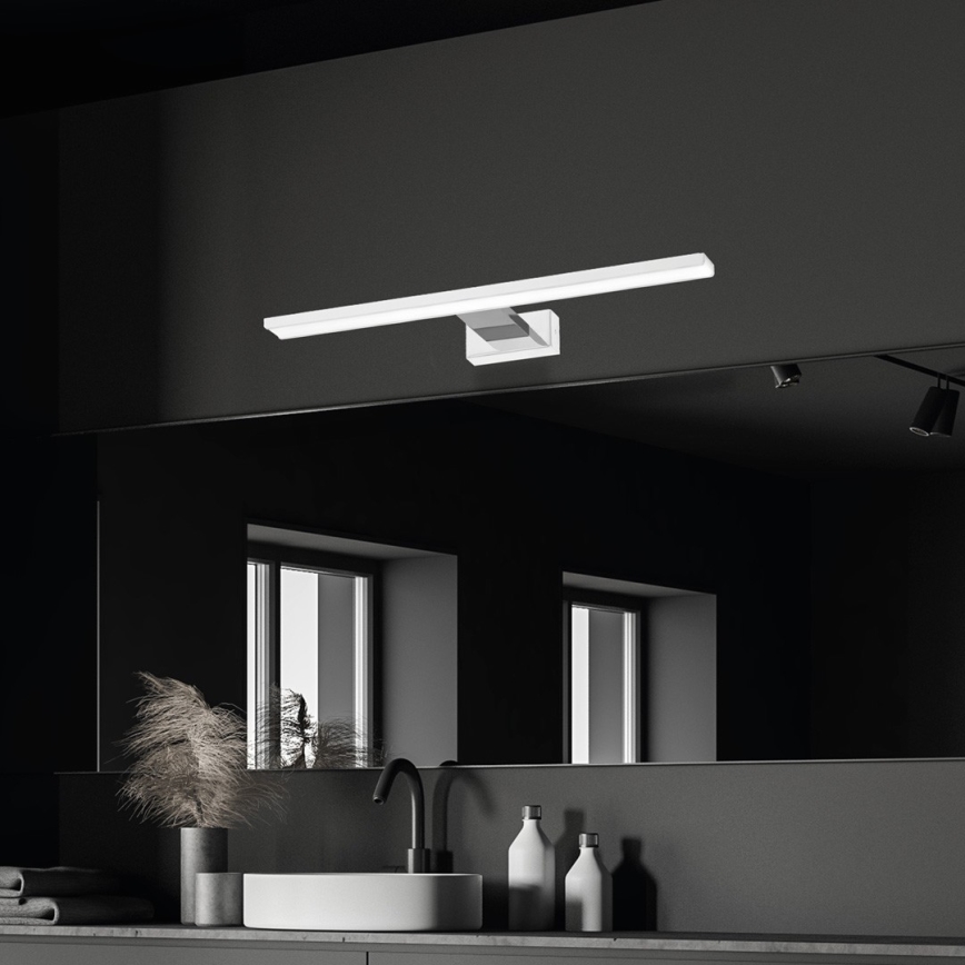 LED Rasvjeta za ogledalo u kupaonici SHINE LED/13,8W/230V IP44 bijela/sjajni krom