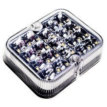 LED Reflektirajuća oznaka SINGLE LED/1W/12V IP67 srebrna