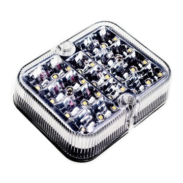 LED Reflektirajuća oznaka SINGLE LED/1W/12V IP67 srebrna