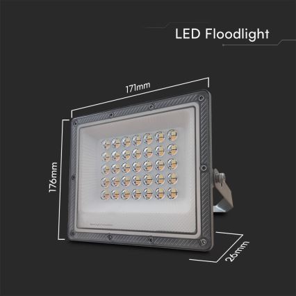 LED Reflektor LED/30W/230V IP65 3000/4000/6500K