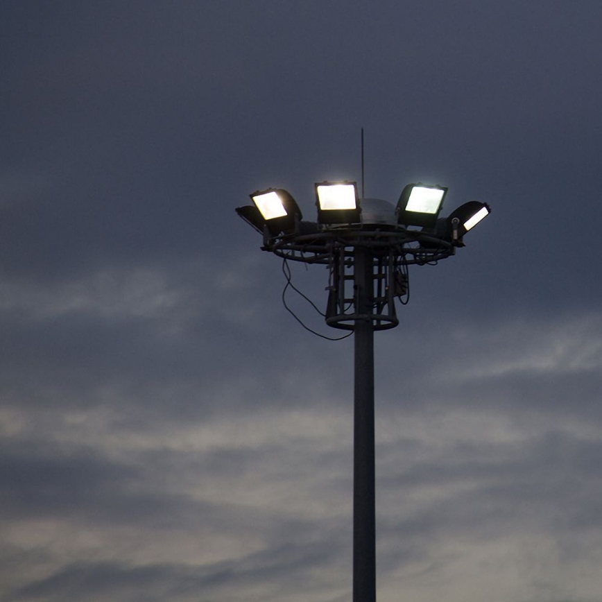 LED Reflektor LED/50W/230V 6400K IP65 crna