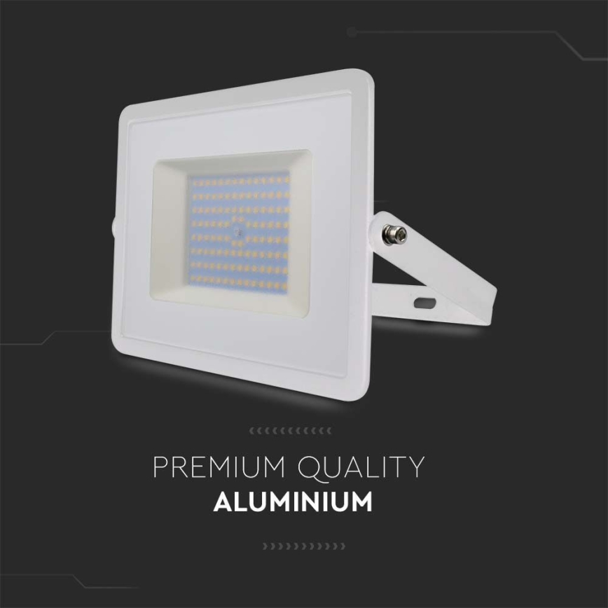 LED Reflektor LED/100W/230V 4000K IP65 bijela