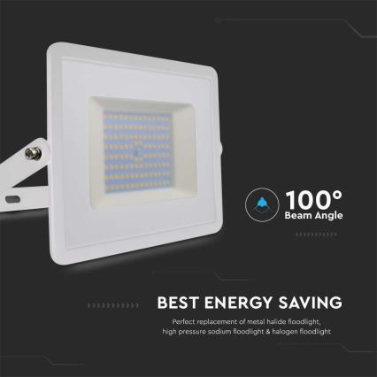 LED Reflektor LED/100W/230V 4000K IP65 bijela