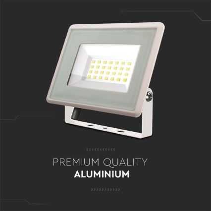 LED Reflektor LED/20W/230V 4000K IP65 bijela