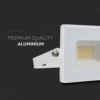 LED Reflektor LED/20W/230V 6500K IP65 bijela