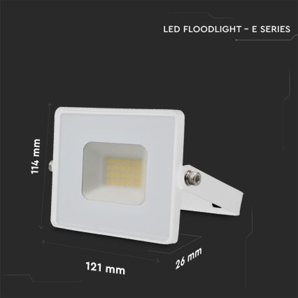 LED Reflektor LED/20W/230V 6500K IP65 bijela