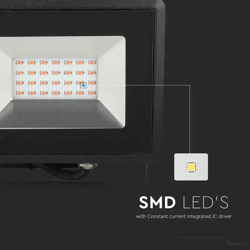 LED Reflektor LED/20W/230V IP65 ružičasto svjetlo