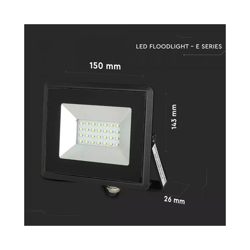 LED Reflektor LED/20W/230V IP65 zelena svjetlost